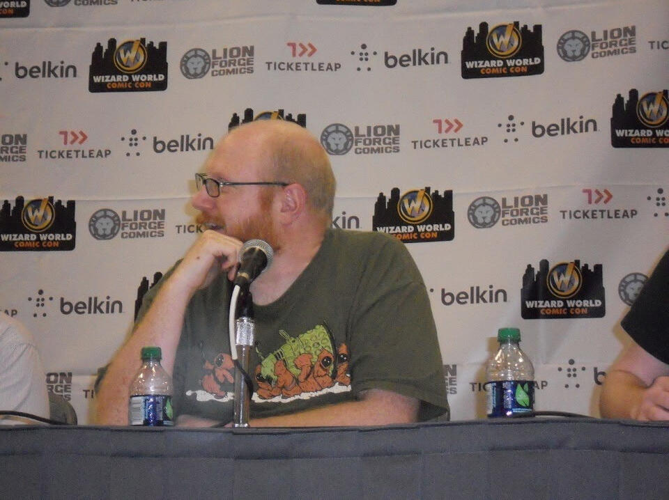 Chris at a Wizard World Comic Con